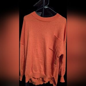 New Cozy Orange Sweater for Women